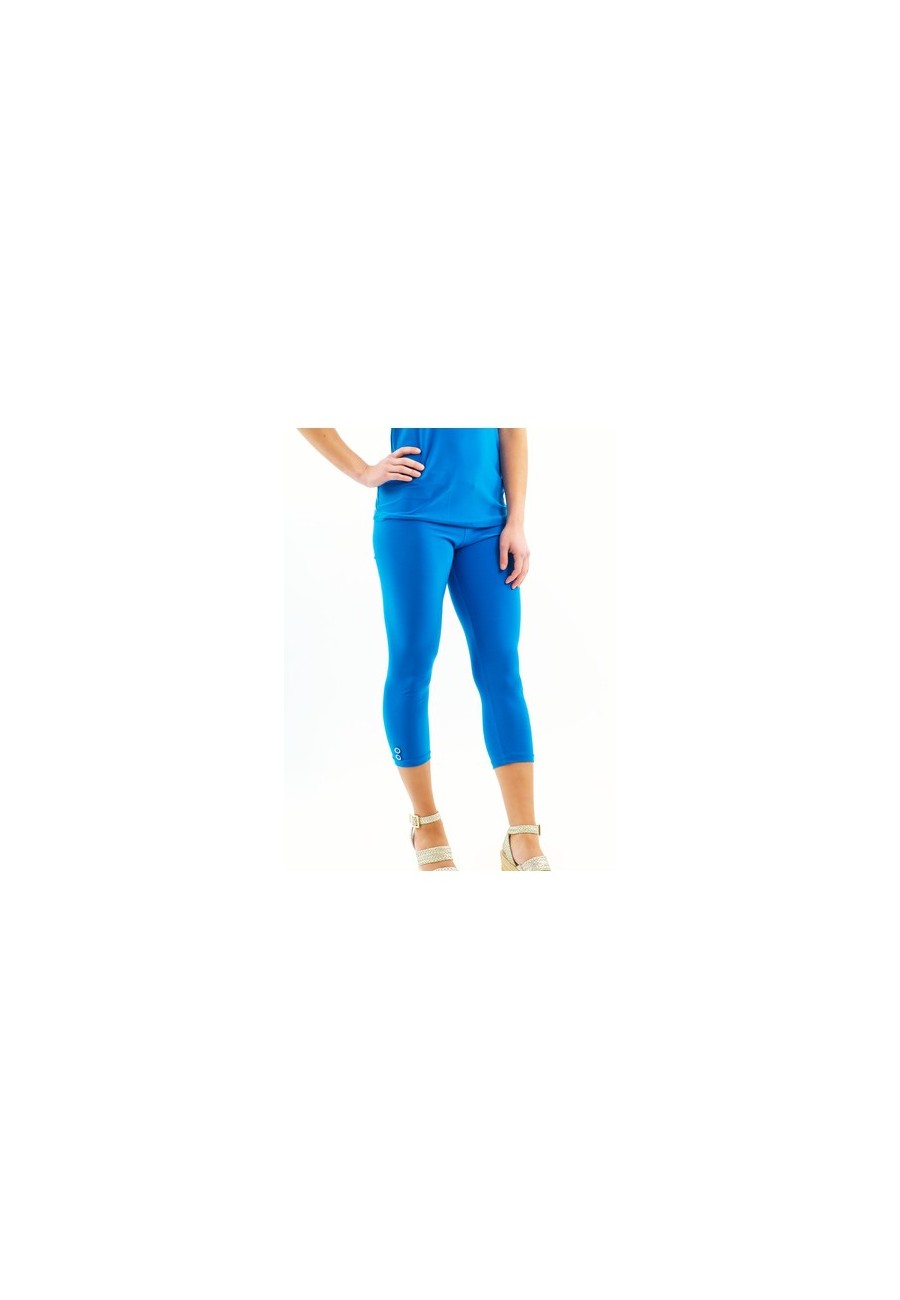 Royal blue Capri Legging - Boutique Isla Mona