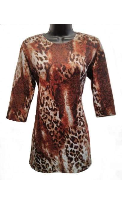 Haut léopard Collection Judy Logan