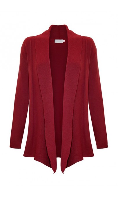 Cardigan Rouge en Viscose