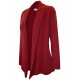 Cardigan Rouge en Viscose