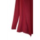 Cardigan Rouge en Viscose