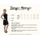 Navy frills dress Tango Mango collection
