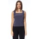 Camisole col carré grise Modes Gitane