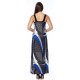 Robe longue Bleue Modes Gitane 2017