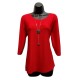 Red tunic of Creation collection