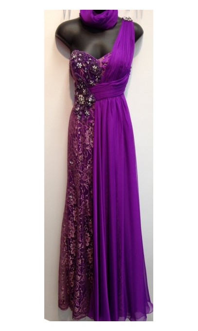 Robes  Robes de Bal  Robe de bal Mauve de style