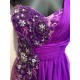 Robe de bal Mauve de style