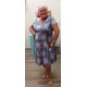 Robe Paris illusion jeans petits carreaux Modes Gitane