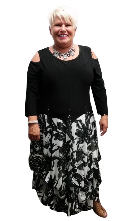 Robe longue de style chic classique Tango Mango