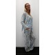 3-piece Cashmere Pajama Set Blue