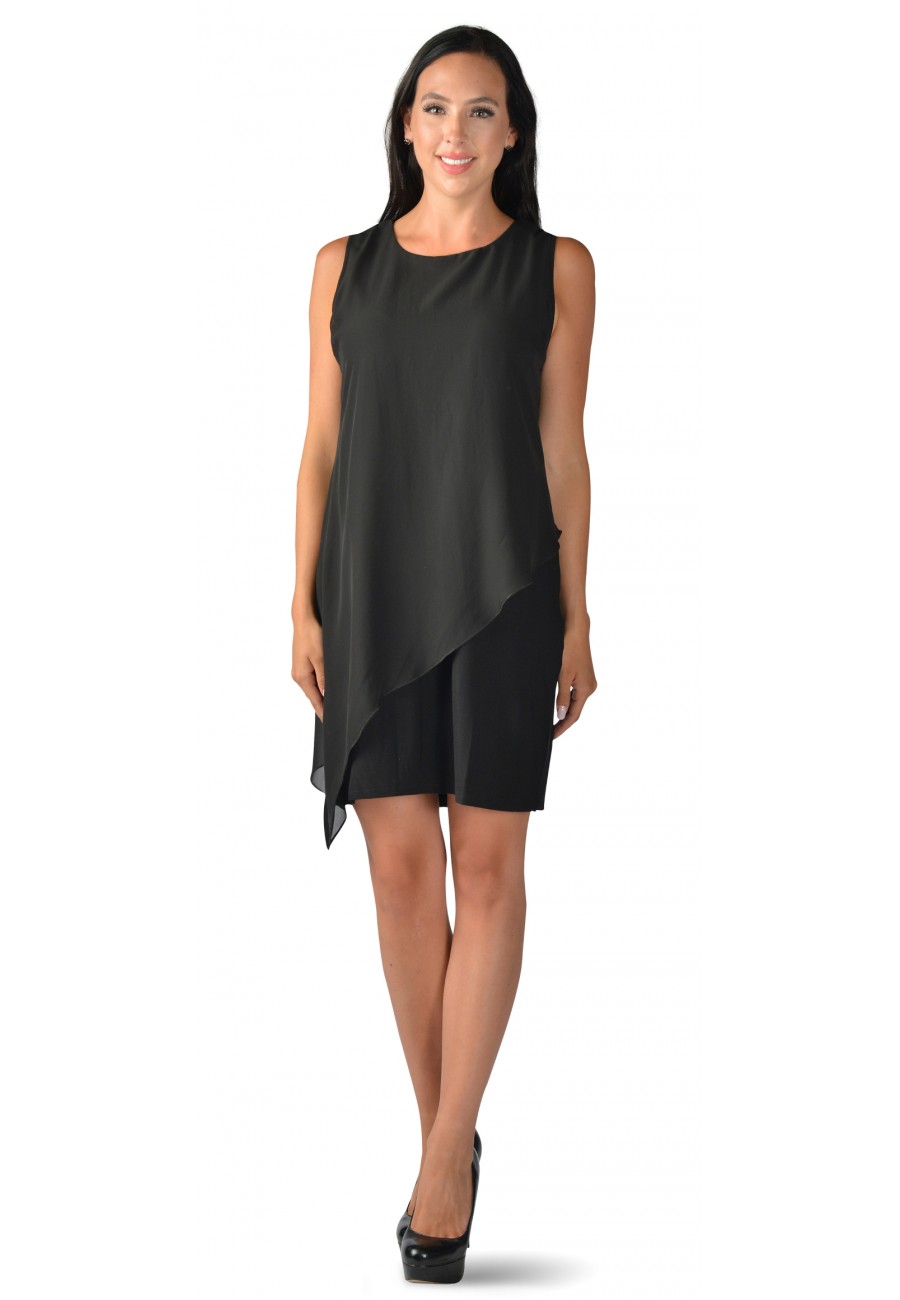 Robe noire amincissante new arrivals