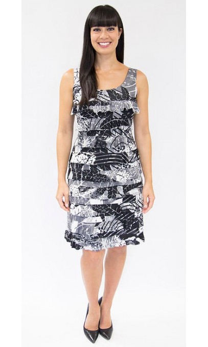 coast adella full midi dress