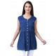 Blue jeans Indian style tunic