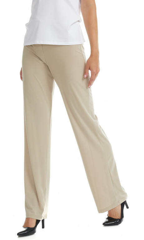 Pantalon long droit beige Mode Gitane