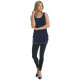 Tunique camisole Navy accent de blanc Mode Gitane