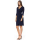 Robe Cache Cœur Bleu Navy