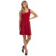 Robe soleil col carré Rouge Mode Gitane