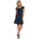 Robe paris Uni marine Mode Gitane