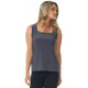 Camisole col carré grise Modes Gitane