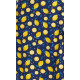 Robe soleil col en V petits citrons