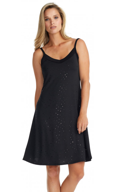 Robe petite paillette Noir