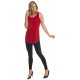 Camisole Rouge et Blanche style tunique