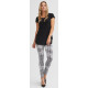 Legging pied de poule