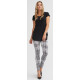 Legging pied de poule