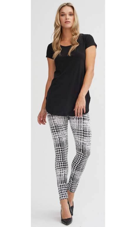 Legging pied de poule