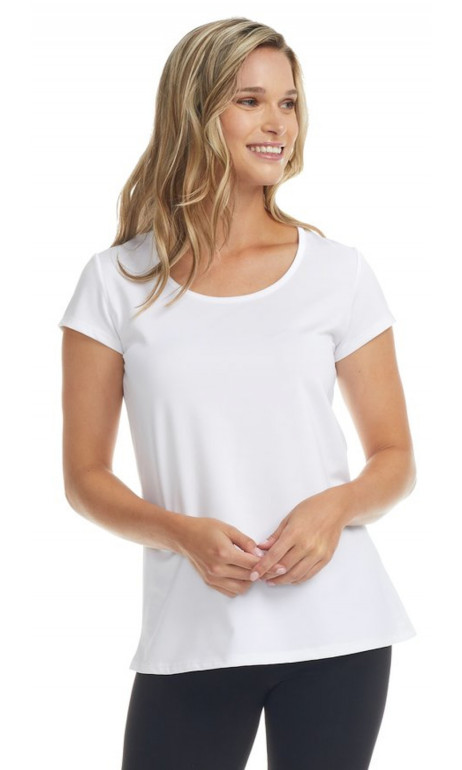 T-shirt uni Blanc