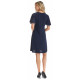 Robe Navy Magnolia Modes Gitane