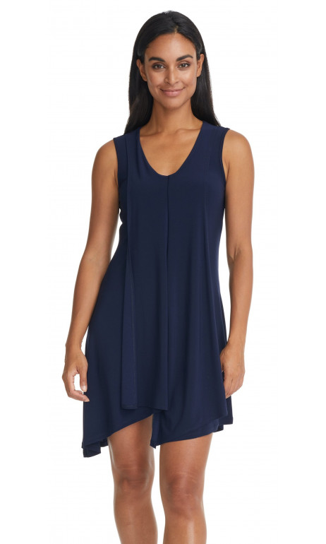 Robe Élégante Navy