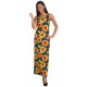 Robe longue les tournesols