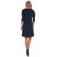 Robe Paris Manches longues Navy