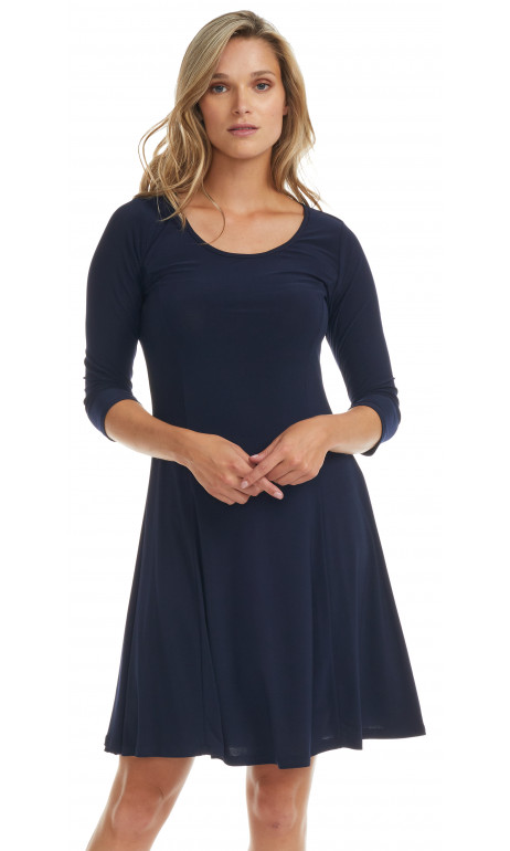 Robe Paris Manches longues Navy