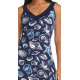 Blue sea dress print