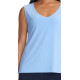 V-neck camisole Baby Blue