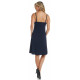 Robe petite bretelles Navy