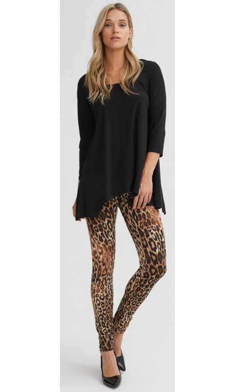 Leopard print leggings