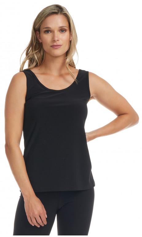 Camisole col rond Noir