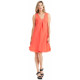 Coral Chiffon Dress