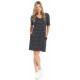 Robe Milan Noir pois Blanc