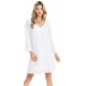 Robe Chiffon Blanche LS