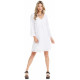 Robe Chiffon Blanche LS