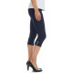 Legging capri Court avec Boutton Couleur Bleu Navy