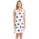 Robe soleil 5004 fleur Noir
