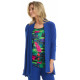 Veste cardigan Bleu Royal