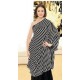 6 in 1 multifunction clothing striped Black and white Parsley & Sage