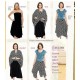 6 in 1 multifunction clothing striped Black and white Parsley & Sage